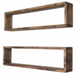 drakestone designs stackable floating box shelves set white solid wood wall mount modern farmhouse decor inch home kitchen salvaged fireplace mantels space between cabinets fence 150x150