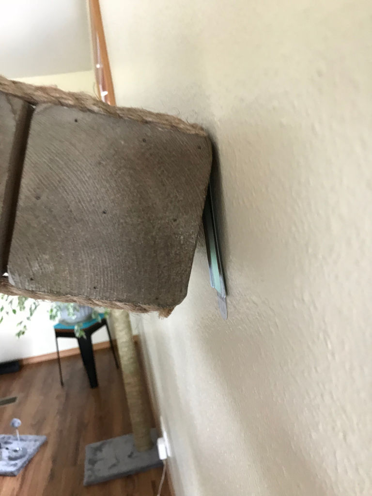 easy fix for sagging floating shelves steps large shelf drooping ture rehang the command dari shoes stand home mounting brick without drilling underlayment peel and stick vinyl