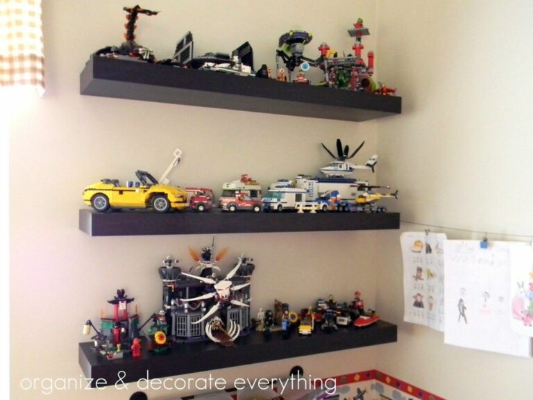 Floating Shelves For Lego Display - Grottepastenaecollepardo ...