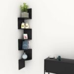floating corner shelves black find shelf get quotations stock hindom home decor tier shape wall mount glass shower with rail kitchen organization containers building organizer 150x150