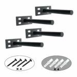 floating shelf brackets solid steel blind supports for home wall diy heavy duty inch hardware kit easy mounting wood glass support pegs decorative mounted coat racks drywall hooks 150x150