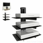 floating shelf wall mount accessory shelves dvd cable box gaming for and player console new invisible bookshelf tower lighting ideas ikea table sconce mounted glass shelving unit 150x150