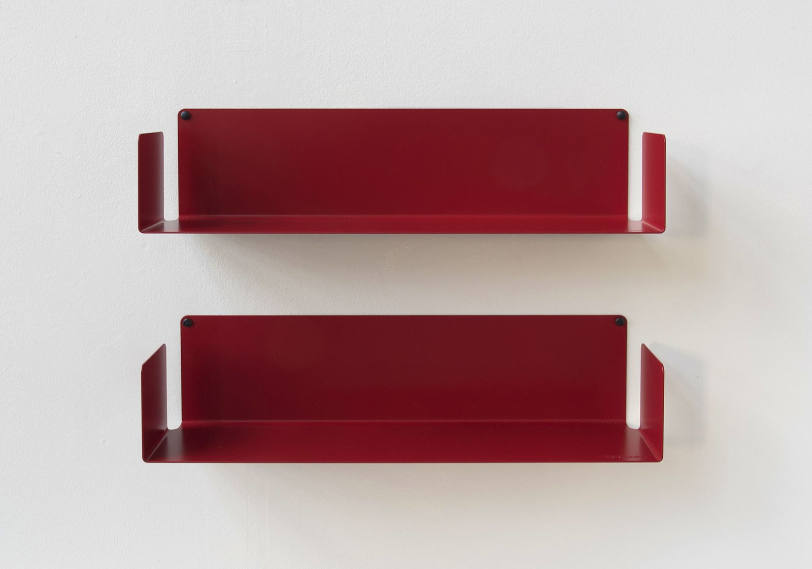 floating shelves set red marble top kitchen island with seating inch white wall shelf black pegs over desk garage storage cabinets drawers metal angle support table glass display