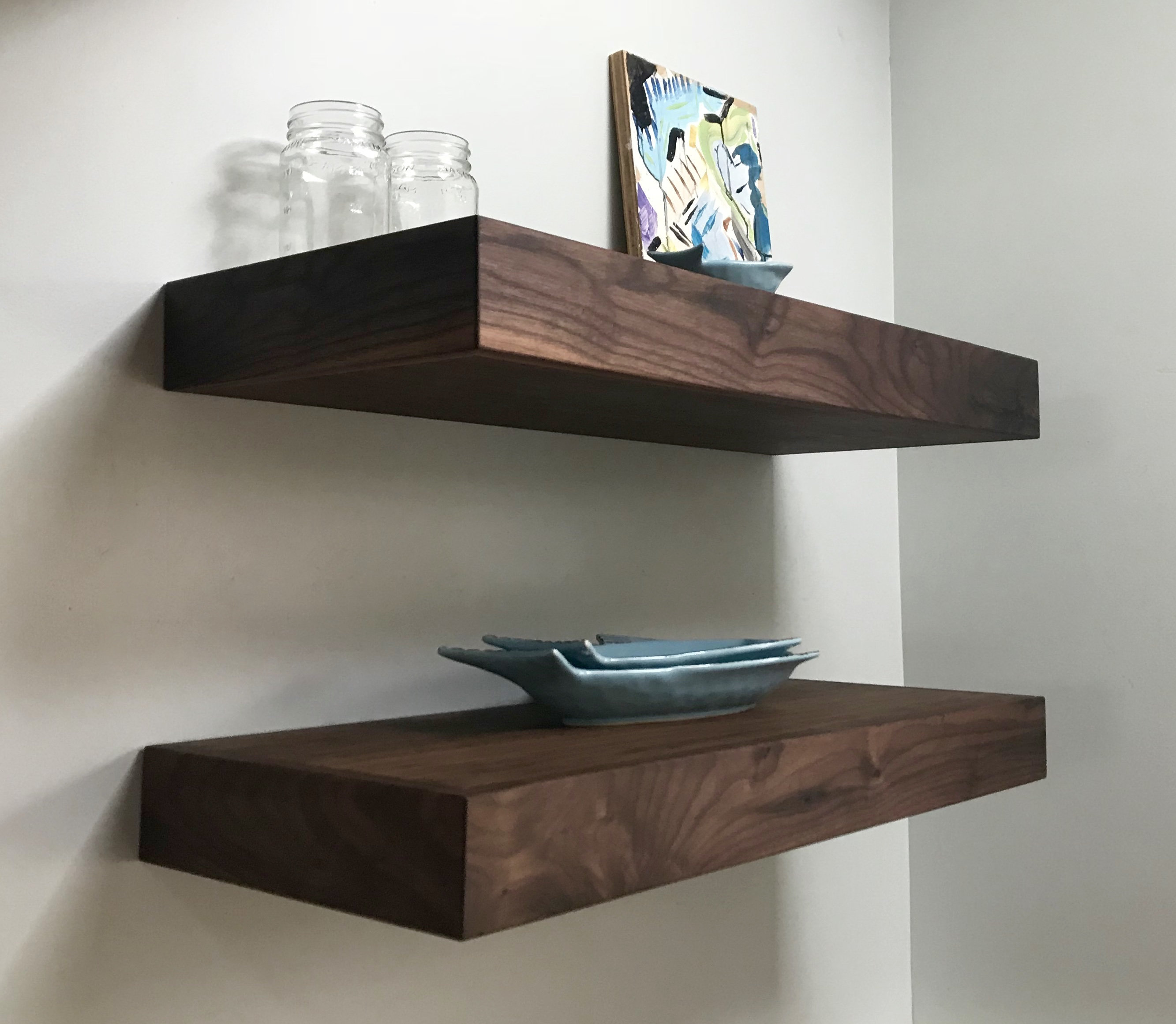 floating shelves walnut kitchen modern shelf etsy fullxfull box audio video component wall mounting invisible fixings brackets nickel ikea black shoe cabinet free fireplace ash