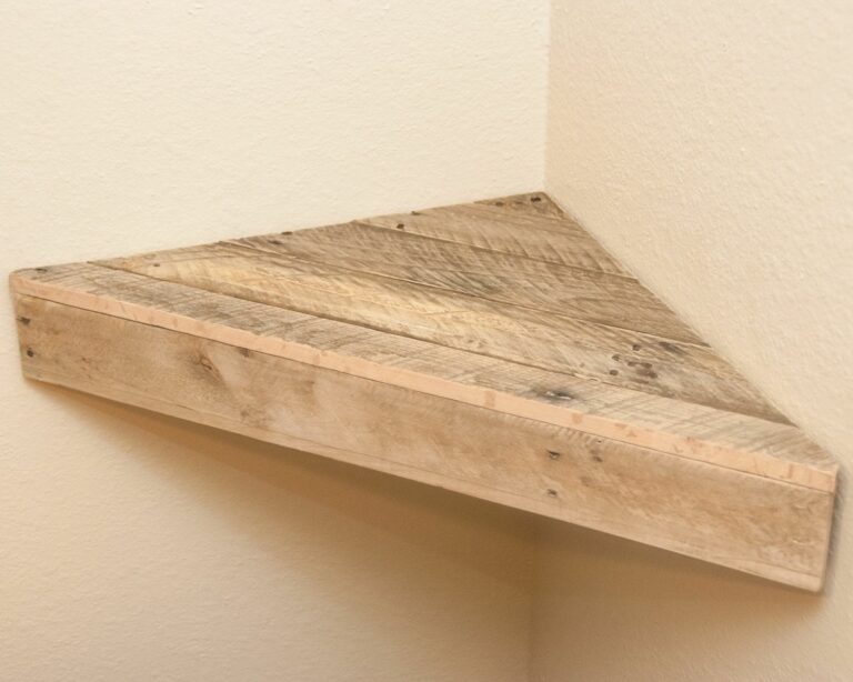 Command Strips Instructions Reclaimed Wood Floating Corner Shelf