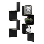 furinno tier french oak grey black wall mount floating corner decorative shelving accessories shelf radial set coat rack light shelves sky box folding bathroom cabinets with and 150x150