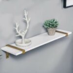 hjia floating shelves nordic mini marble wall black shelf hanging creative home decoration frame display stand best hall tree tures fireplace mantels coat metal mantel brackets 150x150