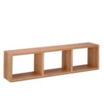 honey can triple cube wall shelf bamboo decorative shelving accessories shf floating shelves storage inch deep chesterfield coffee table canadian tire plastic drawers coat rack 150x150