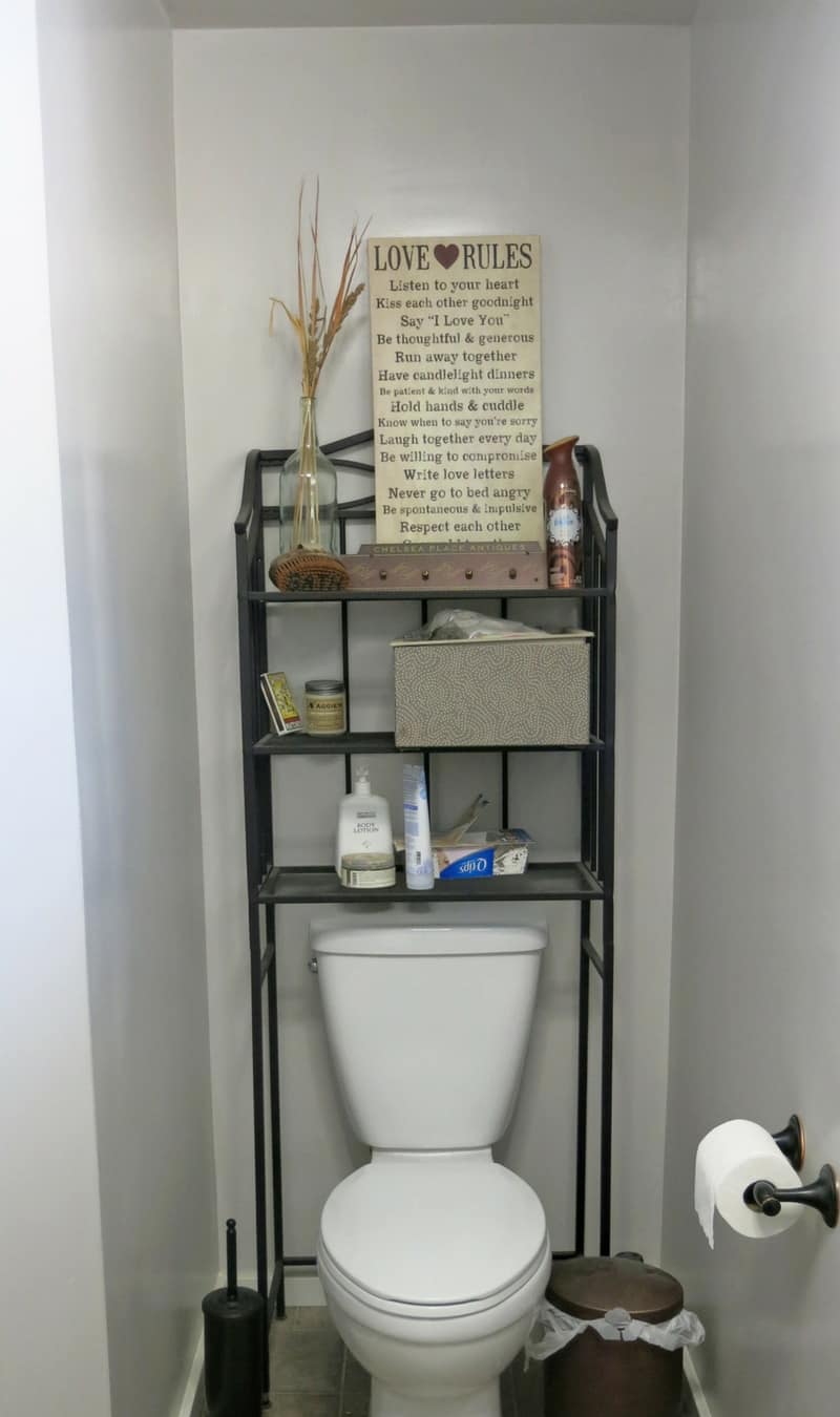 how build bathroom floating shelves for extra storage diy faux shiplap wall over toilet with dark wire shelving unit the are full outdoor metal corner shelf modern sink cabinet