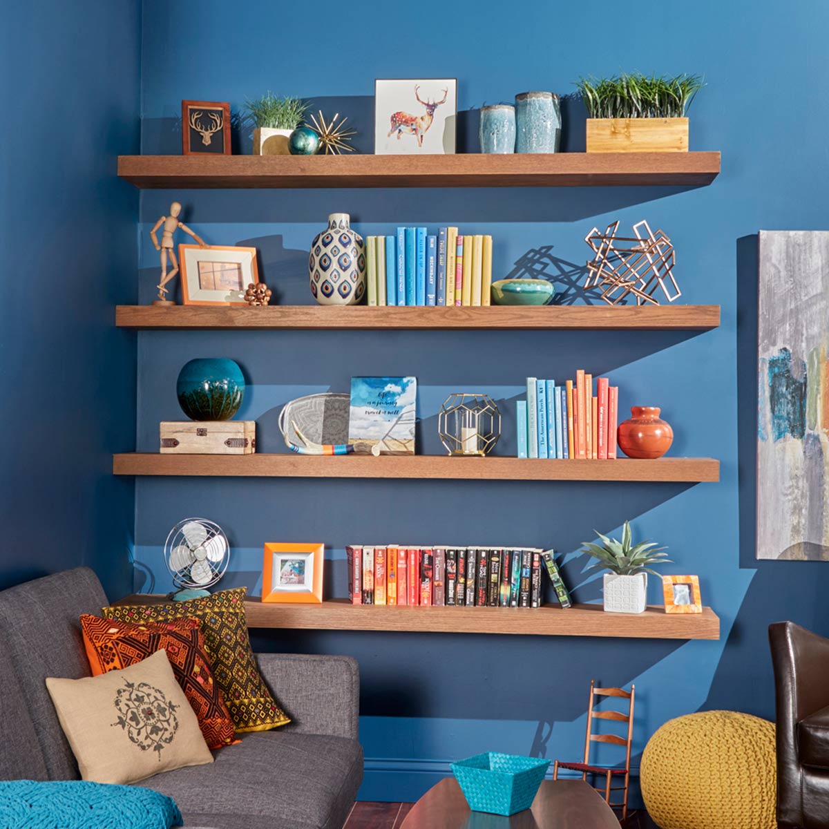 how build floating shelves the family handyman lead your own shoe armoire peel and stick flooring concrete mantel designs small bookshelf wall mount prepac hanging entryway shelf