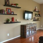 how decorate around with floating shelves for the home wood living room great ideas use sheves convert buffet into console wickes wall brackets oak cubes garage shelf design 150x150