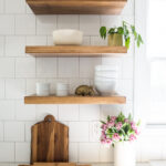 how make diy floating shelves live free creative green cabinets small kitchen reveal building for was tricky find exactly what looking the stain and length that wanted did any 150x150