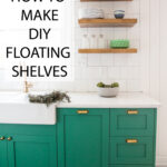 how make diy floating shelves live free creative green cabinets small kitchen reveal pin determine length and depth simple shelf brackets command mirror hangers black gloss white 150x150