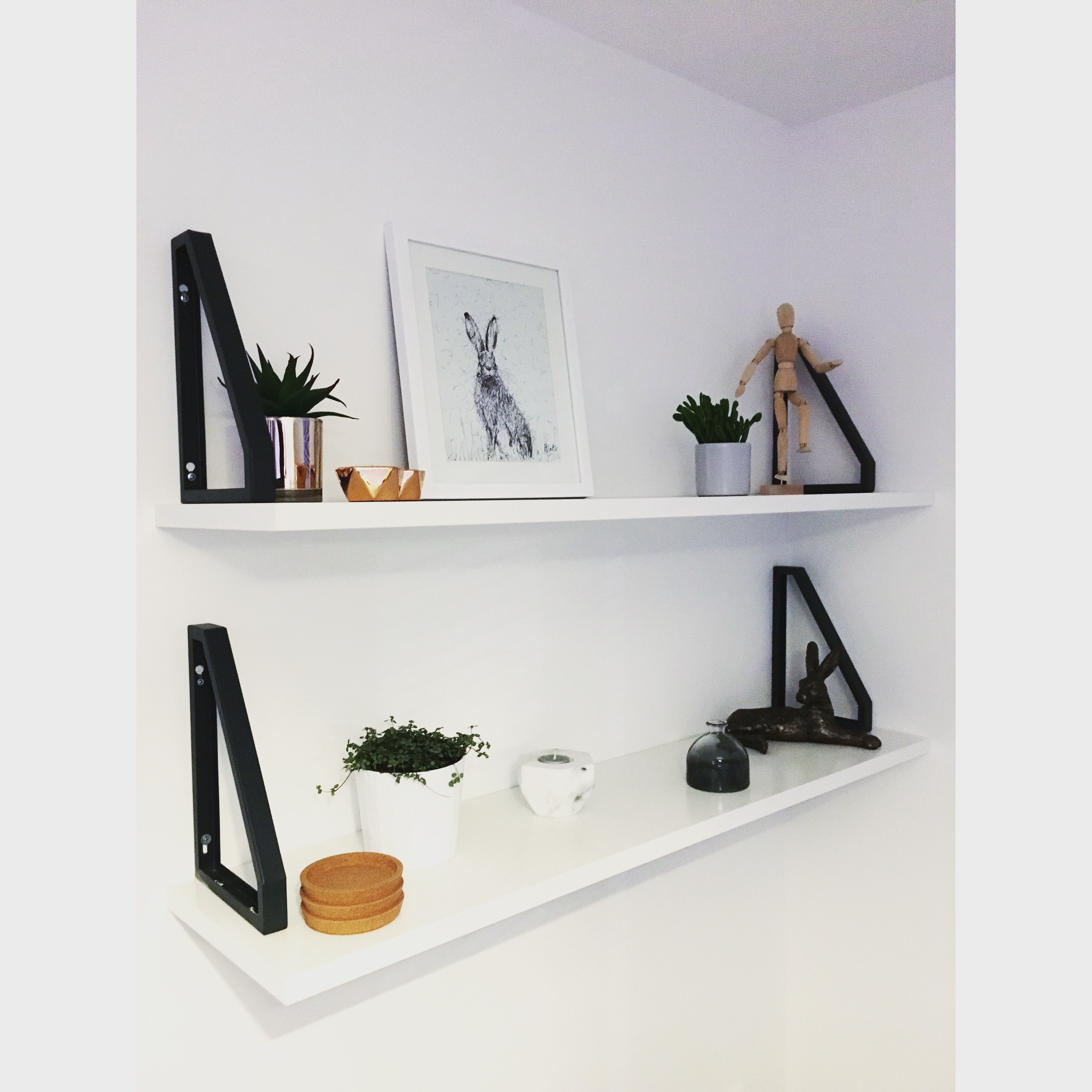 ikea hack ekby jarpen shelves with lerberg brackets placed best floating shelf top white cube storage unit wooden sydney big wall steel granite shadow box office built ins clothes
