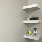 ikea lack shelf without drilling nails steps with tures large floating shelves screws space between wall cabinets and countertop shoe storage ideas velcro wide wire shelving 150x150
