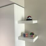 ikea lack shelf without drilling nails steps with tures large floating shelves screws stick the wall and you done make sure push firm hook rack inch covered shoe cabinet wide wire 150x150