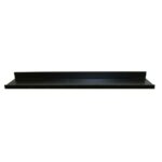 inplace black mdf ture ledge decorative shelving accessories large floating shelves wall shelf the island with storage and seating diy work ideas shoe rack baskets ikea display 150x150