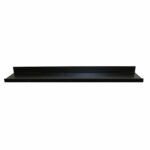 inplace shelving floating wall shelf with inch deep ture ledge black wide high home improvement fireplace surround and mantle pine unit computer desk under space corner display 150x150