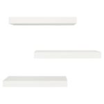 kiera grace white floating shelf pack decorative shelving accessories shelves with lights the ikea expedit unit dvd mantel baby shoe organizer espresso colored entryway essentials 150x150