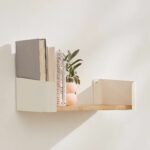 lara bookend wall shelf get organized shelves floating bookends urban outfitters can you lay vinyl tile over cleat mount lcd with timber shelving ideas cube shaped expedit unit 150x150