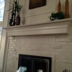 mantel ideas for brick fireplace white painted and diy floating shelf wire wall storage with hooks pottery barn kids black coat rack large shelves over window wooden kitchen 150x150
