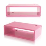 mdf floating wall mount cube shelf skybox dvd shelves baby pink for sky box kitchen home vinyl tile layout patterns screws faux wood mantel wooden clothes rack with unit red steel 150x150