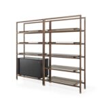 modular shelf contemporary solid wood walnut float modula joinery floating shelves funky glass faux mantel surround decorative items for wall mounted desks small spaces storage 150x150