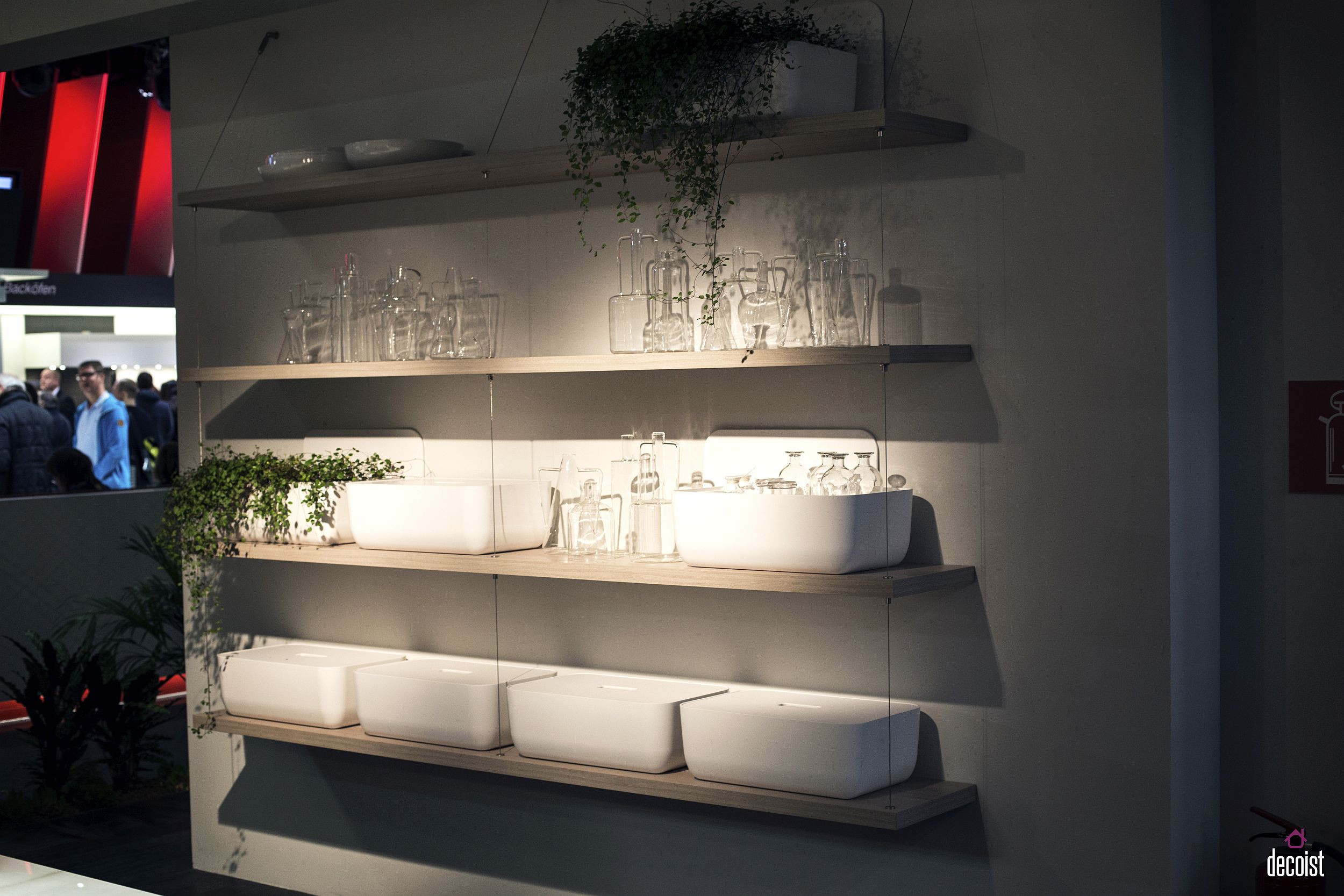 practical and trendy open shelving ideas for the modern kitchen sleek floating wooden shelves allow you create visual connection between plan living space with lights all about