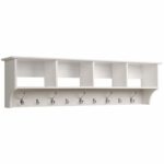 prepac hanging entryway shelf white kitchen dining jjimnvjl floating with bench large wall shelves foot wide mounted book ledge receiver reclaimed wood open shelving ikea pull out 150x150