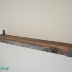 rustic diy bookshelf with ikea ekby brackets floating shelves and mitre ten shelving portable units kitchen unit storage solutions foot laminate countertop ideas wooden corner 150x150