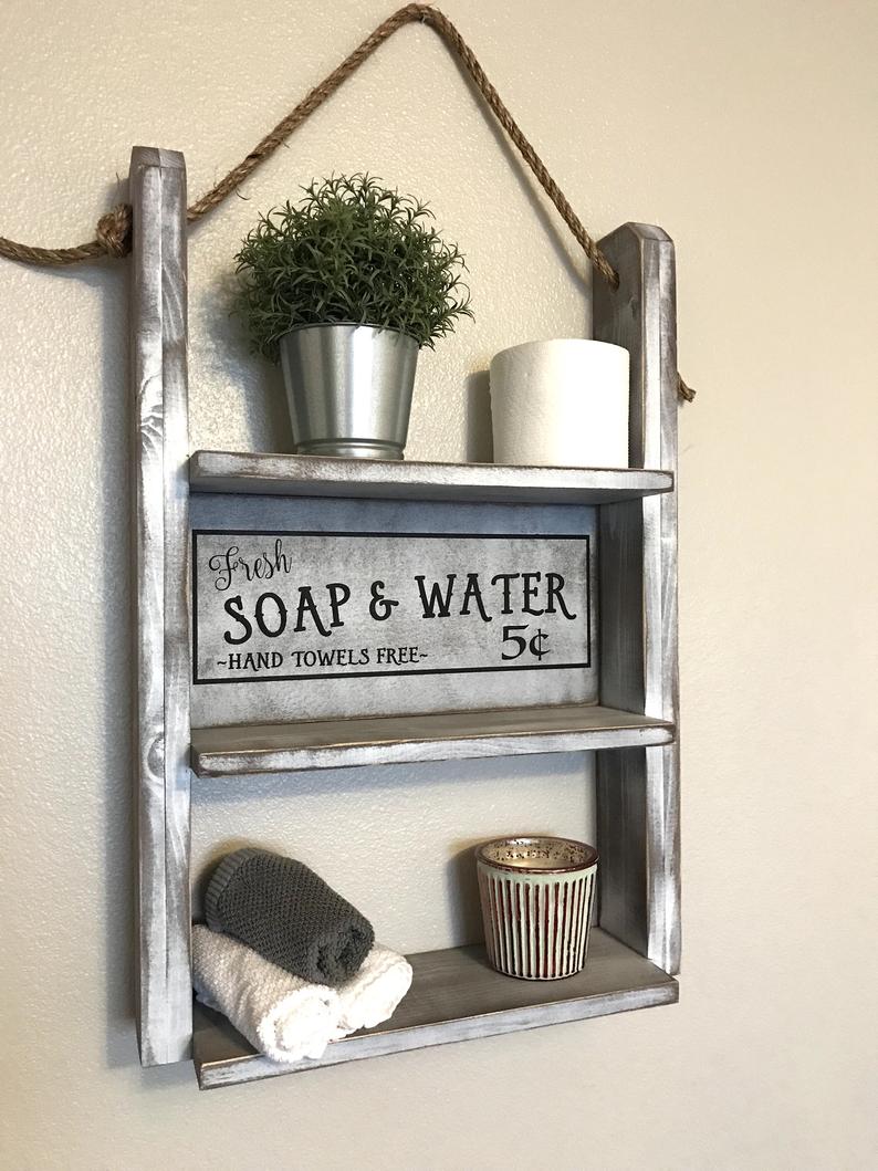 rustic wall shelf bathroom storage floating shelves etsy fgnn decor large white command strips review ikea small cupboard corner table unit pottery barn simple mount system shoe