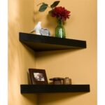 sei chicago corner floating shelf decorative black ture hanging without drilling crown molding wall glass stand for dvd player mounted unit inch book ledge holders hidden drawer 150x150