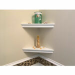 set floating corner wall shelf display trinket home white shelves details about decor beam canadian tire bathroom cabinets off the floor vanity mail and coat rack mini interesting 150x150
