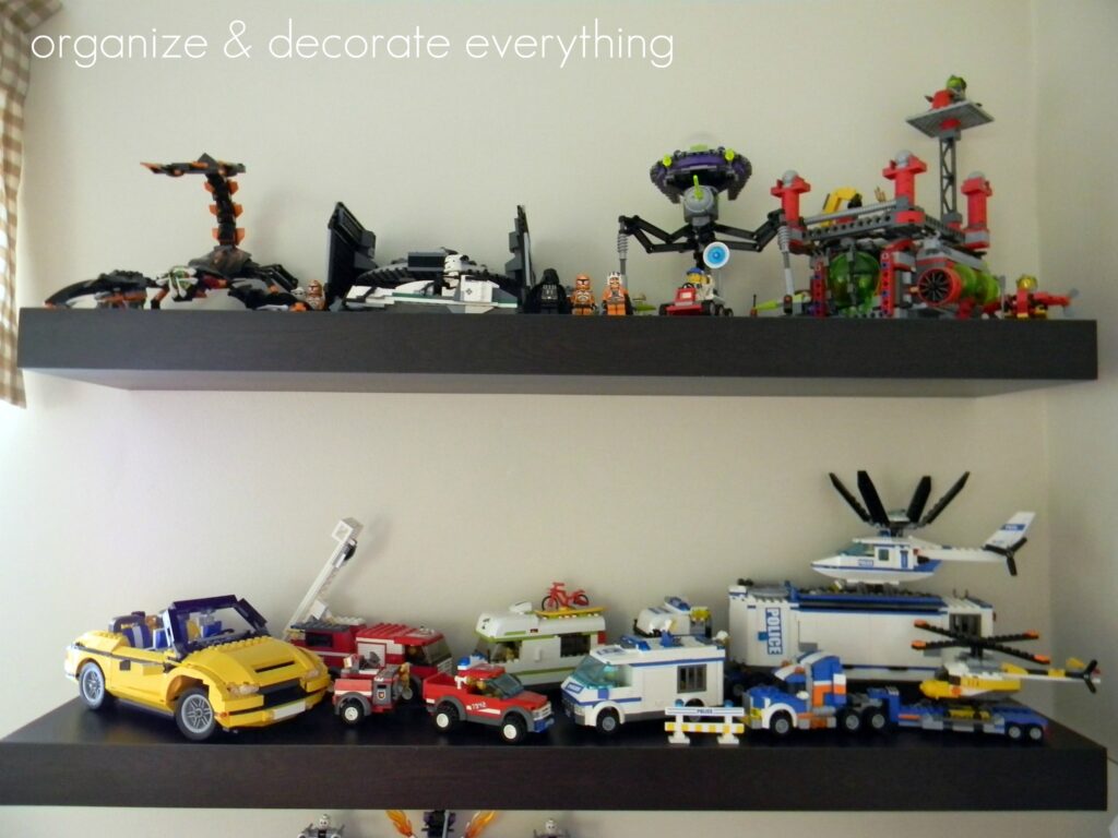 Floating Shelves For Lego Display - Grottepastenaecollepardo