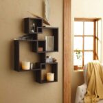 shelving solution intersecting squares floating shelf configurations led candles included espresso home kitchen corner wall for dvd player modern mantelpiece diy projects round 150x150