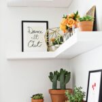 small scale decorating ideas for empty corner spaces home shelf mural floating some really nice here tidbits twine blog coin white canadian tire mini fridge installing self 150x150