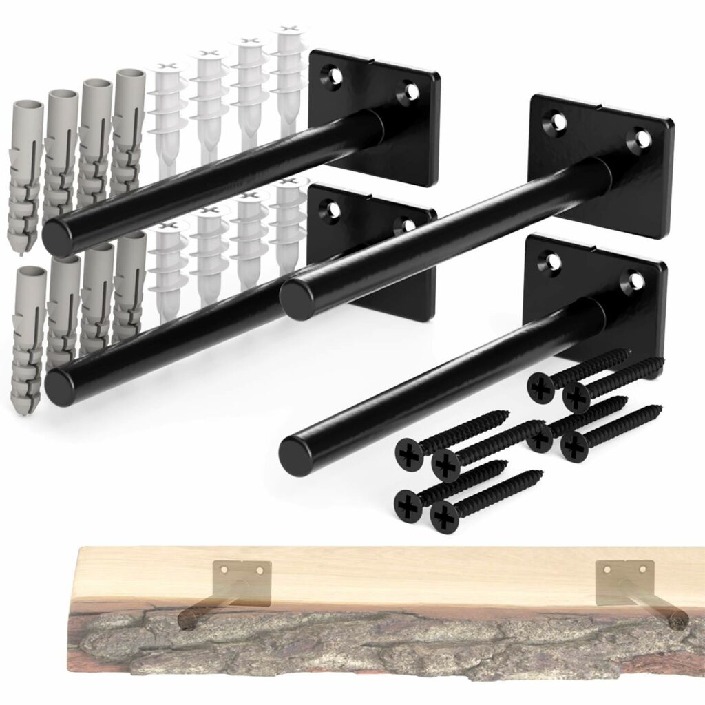 Floating Shelf Rod Post Brackets - Grottepastenaecollepardo ...