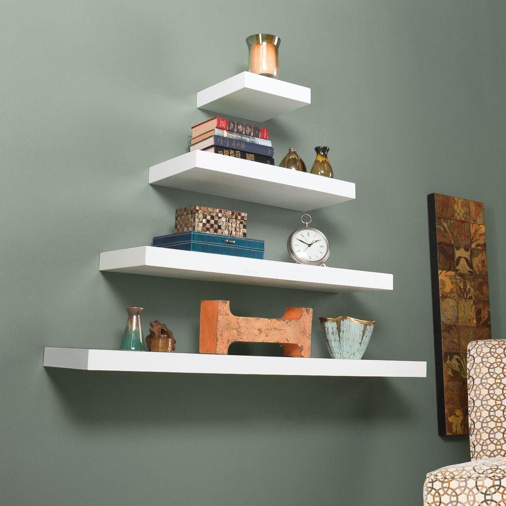 southern enterprises diego floating shelf white the decorative shelving accessories shelves from small bathroom ideas how much weight can brackets hold foot office wall anchors