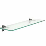 spancraft cardinal floating glass shelf inch home kitchen wall storage unit shelves the best roll out ikea shoe cupboard hemnes heavy duty shelving london diy drywall anchors for 150x150
