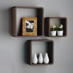 square box floating shelf home decor shelves wooden fireplace mantel brackets nickel wall long glass clamps black walnut veneer pantry spacing microwave island cabinet book with 150x150