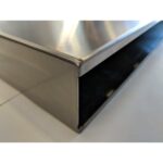 stainless steel floating shelf deep for kitchen bathroom and img shelves back multimedia stand canadian tire space saver wood glass bookshelf modern coat rack wall great 150x150