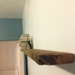 super sturdy floating shelf from barn wood steps with tures large board shelves ture behold wall hanging hooks without holes mobile butcher block island anna hall tree storage 150x150