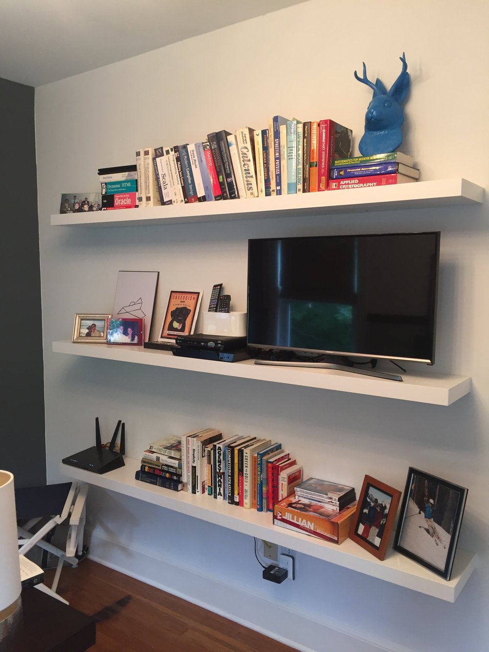 the best floating shelf rebecca lynne thorburn img shelves for books our previous house used five white vertical storage office supplies mementos etc computer table with bookshelf