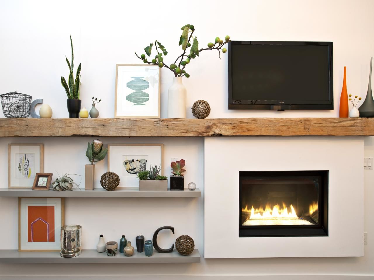 tips diy and decorate your fireplace mantel shelf extended floating coat rack storage unit over window wall shelves with lights mounted fold down desk ikea kitchen furniture back