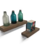top shelf gallery floating shelves deep one thick long and the other both have been sanded two grit super smooth fire mantel built shoe storage ideas modern dvd rack single wooden 150x150
