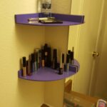 using command strips these shelves their job holding some floating girls most prized procession makeup bookshelf simple design small bathroom vanity ideas narrow kitchen island 150x150