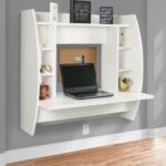 wall mount floating computer desk with storage shelves home shelf work station white from dhgate hanging bathroom cabinet over toilet multi tier corner glass display built closet 150x150