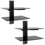 wall mount shelf floating black glass shelves bracket dvd for details about dvr xbox diy suspended mounted corner speaker mounts bunnings inch wide hidden compartment ideas baby 150x150
