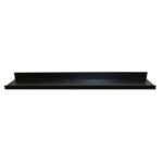 wall mounted shelving black floating shelf deep inplace brace countertop support target ledge kitchen recessed lighting layout coat and hat hanger wooden fire place surround 150x150