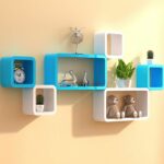 wall shelves cube shelf white wooden book storage home decor ledge floating organizer fds furniture diy children display unit room essentials bookcase instructions chesterfield 150x150